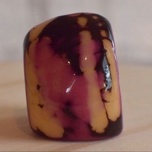 Handmade Ring inTagua , size 11.